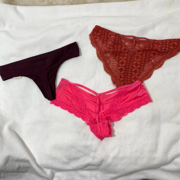 Victoria's Secret Woman's Thong & Cheeky Tanga Panties Sz S NWT - Picture 2 of 11